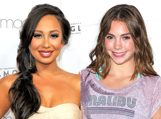 Cheryl Burke, Mckayla Maroney Cheryl Burke, Mckayla Maroney